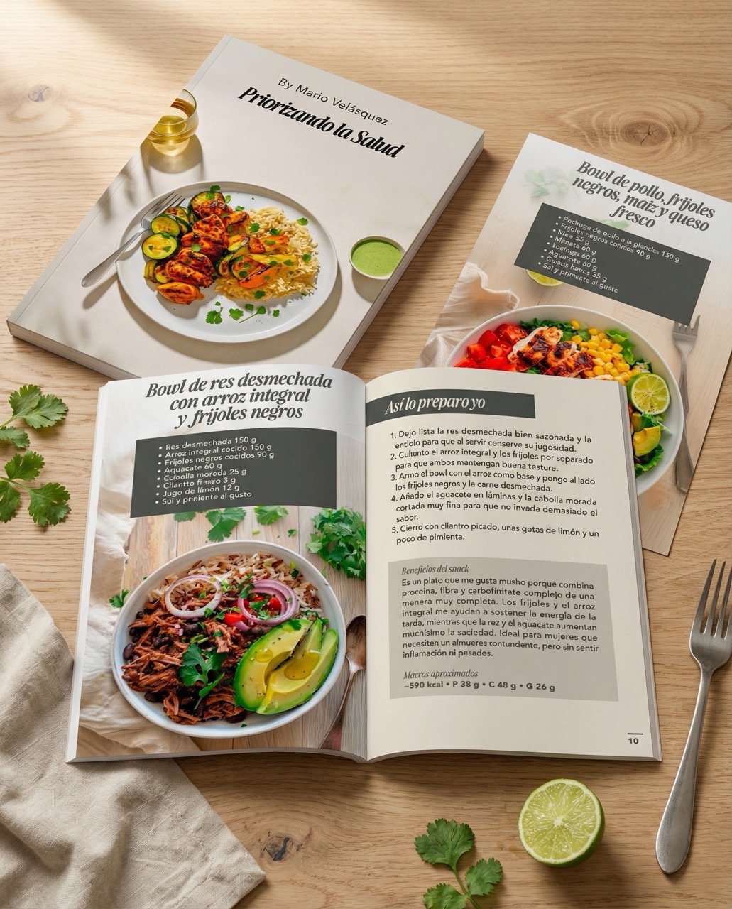 Mockup — Almuerzos estratégicos