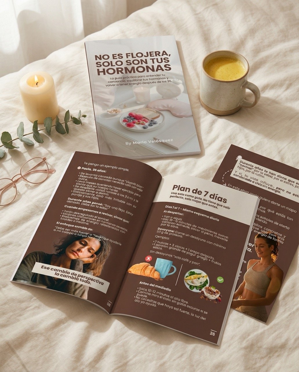 Mockup — Hormonas + Plan 7 días